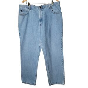 Vintage‎ L.L. Bean Men’s Jeans 42x29 Y2K Classic Fit Light Wash Denim Cotton